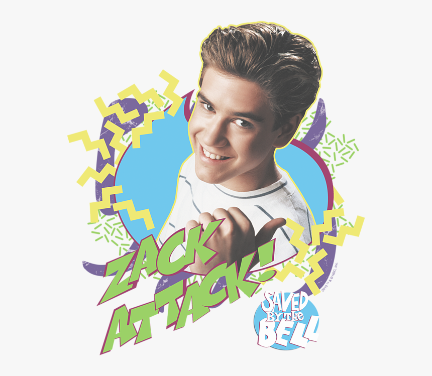 Zack Attack Image - Saved By The Bell Zack Attack, HD Png Download, Free Download
