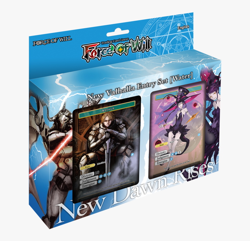 Force Of Will Wiki - Force Of Will New Valhalla Starter Decks, HD Png Download, Free Download