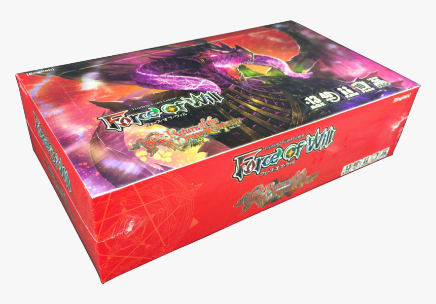 Force Of Will Return Of The Dragon Emperor Booster - Box, HD Png Download, Free Download