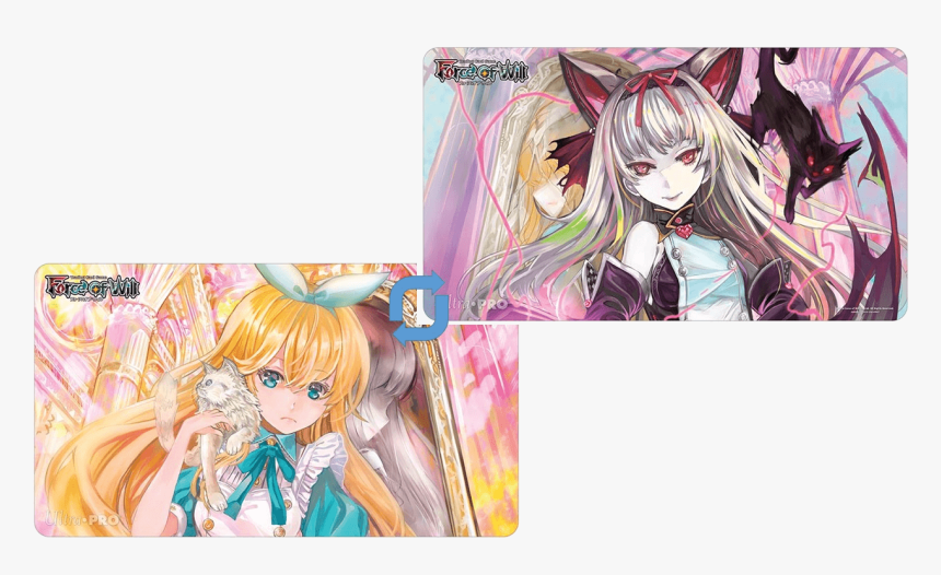 Force Of Will Double Sided Playmat Alice Of Light And - Reiya Fourth Daughter Of The Mikage, HD Png Download, Free Download