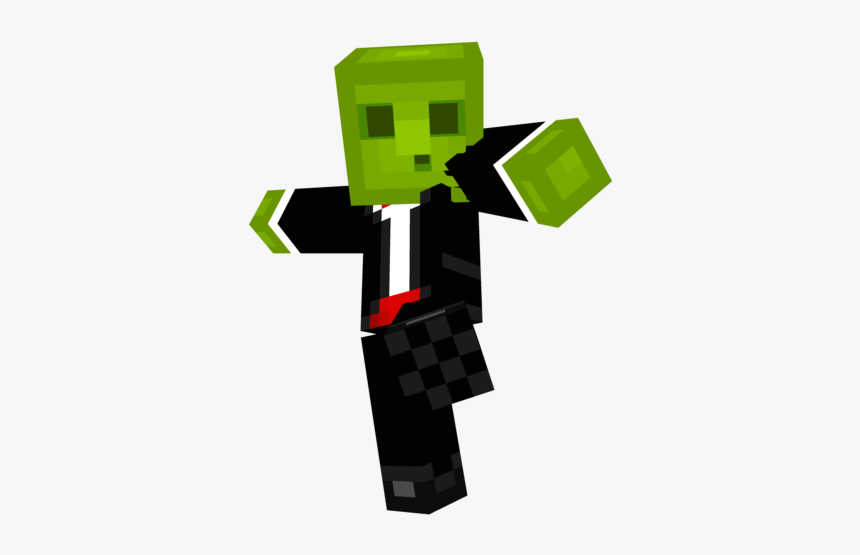 Minecraft Skins 3d Slime Hd Png Download Kindpng