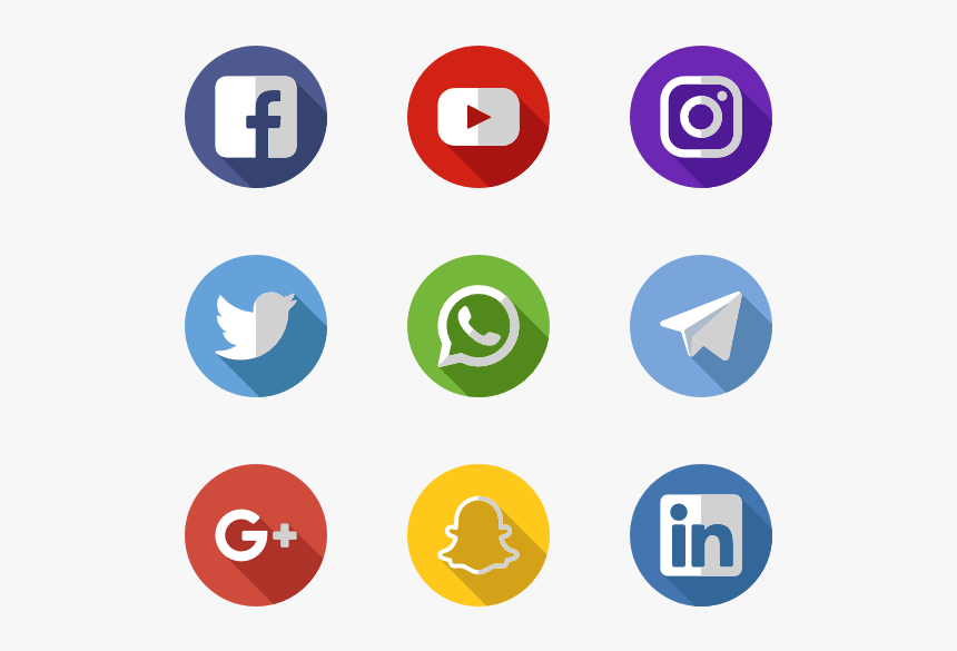 Transparent Background Social Media Logo Png, Png Download, Free Download
