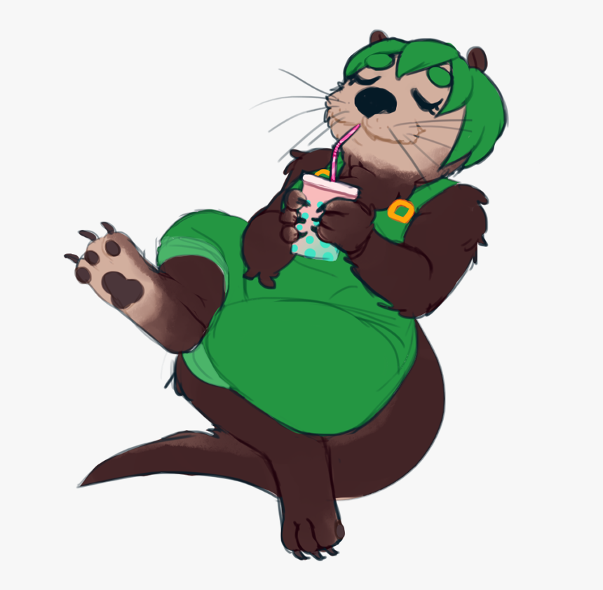 Otter Foo Fighters - Cartoon, HD Png Download, Free Download