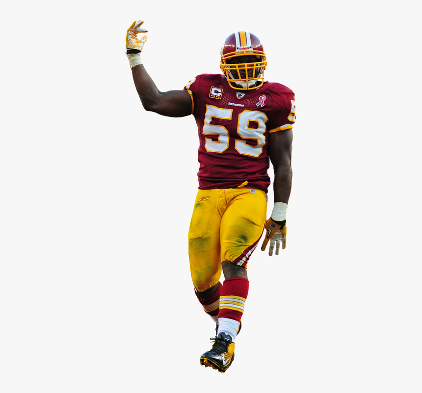 Lfletcher - Redskins Football Player Png, Transparent Png, Free Download