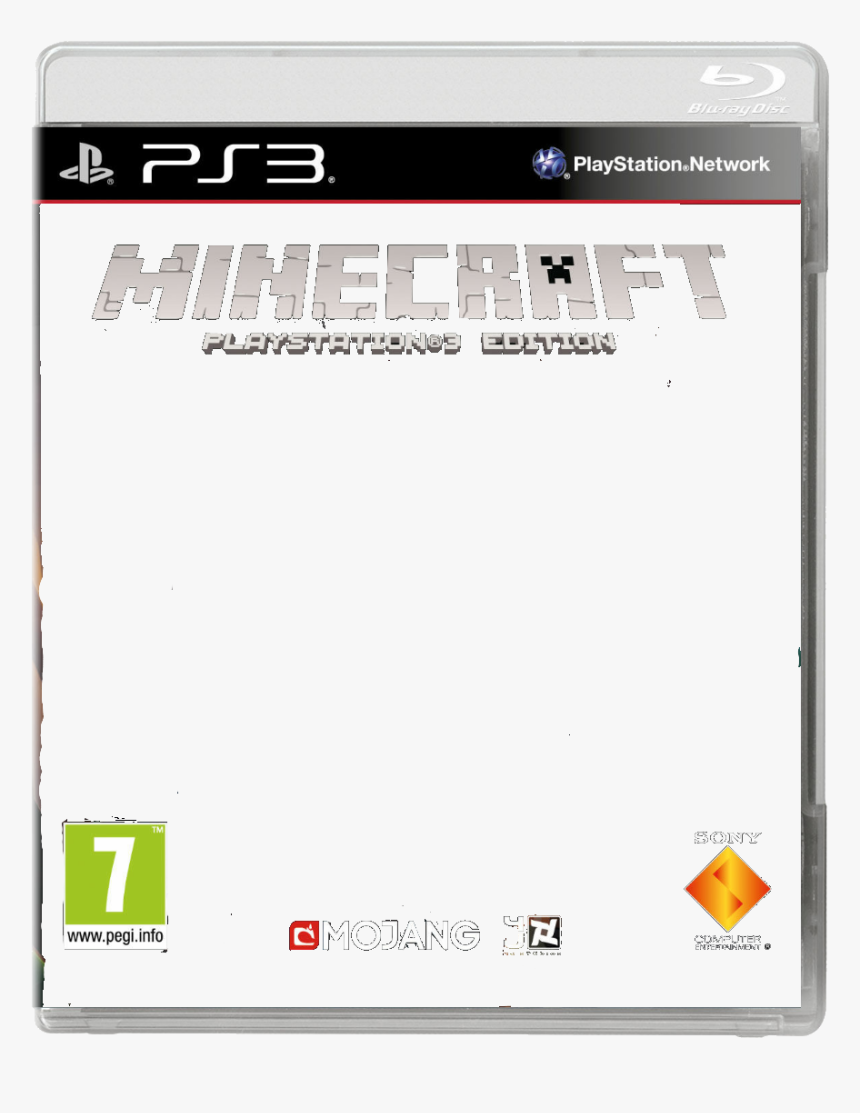 #minecraft #ps3 #sony #caratula #portada #juego #edit - Ncaa Football 11 Ps3, HD Png Download, Free Download