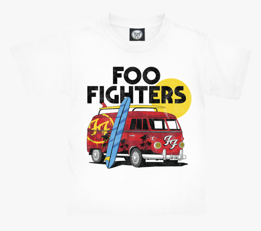 Tshirt Foo Fighters Van, HD Png Download, Free Download