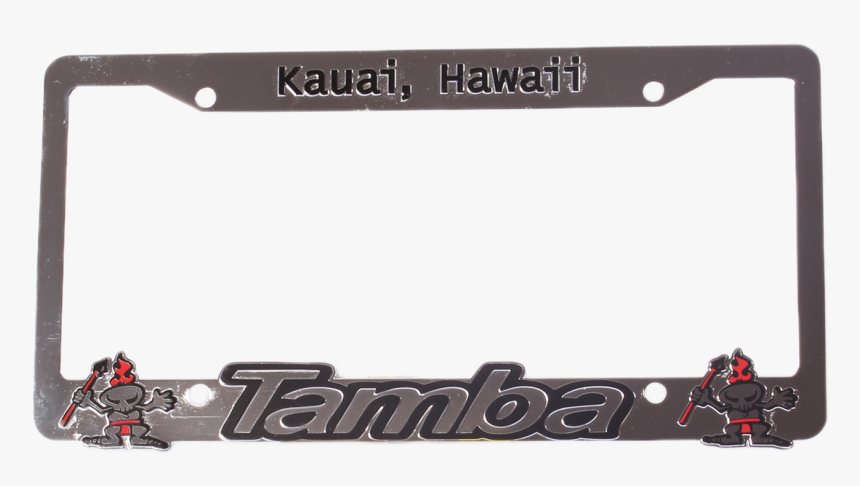 Tamba Metal License Plate Frame - Laptop, HD Png Download, Free Download