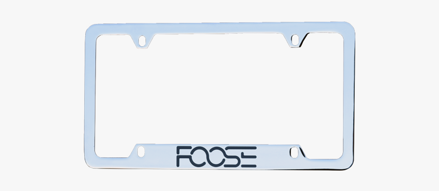 Foose License Plate Frame - Foose Design, HD Png Download, Free Download