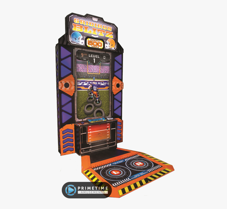 Gridiron Blitz Video Redemption Arcade Game By Bay - Blitz Football Arcade Game, HD Png Download, Free Download