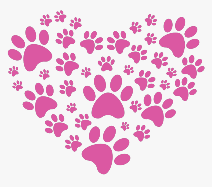 #puppylove #heart #pawprint - Lit Bit Of Love Rescue, HD Png Download, Free Download