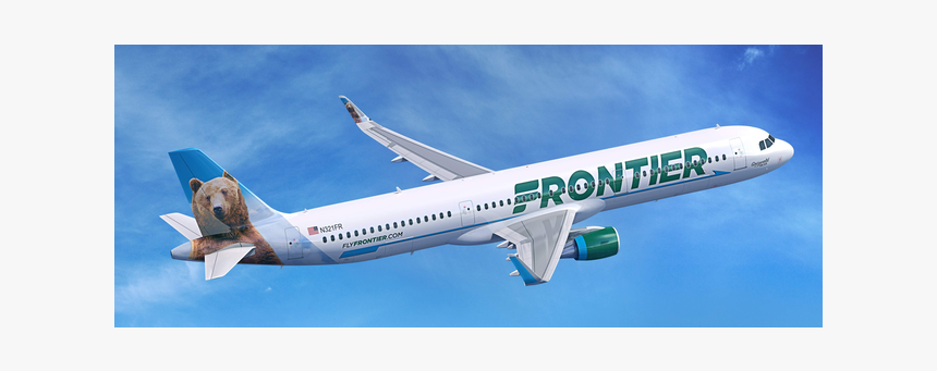 Frontier Airlines Aircraft, HD Png Download, Free Download