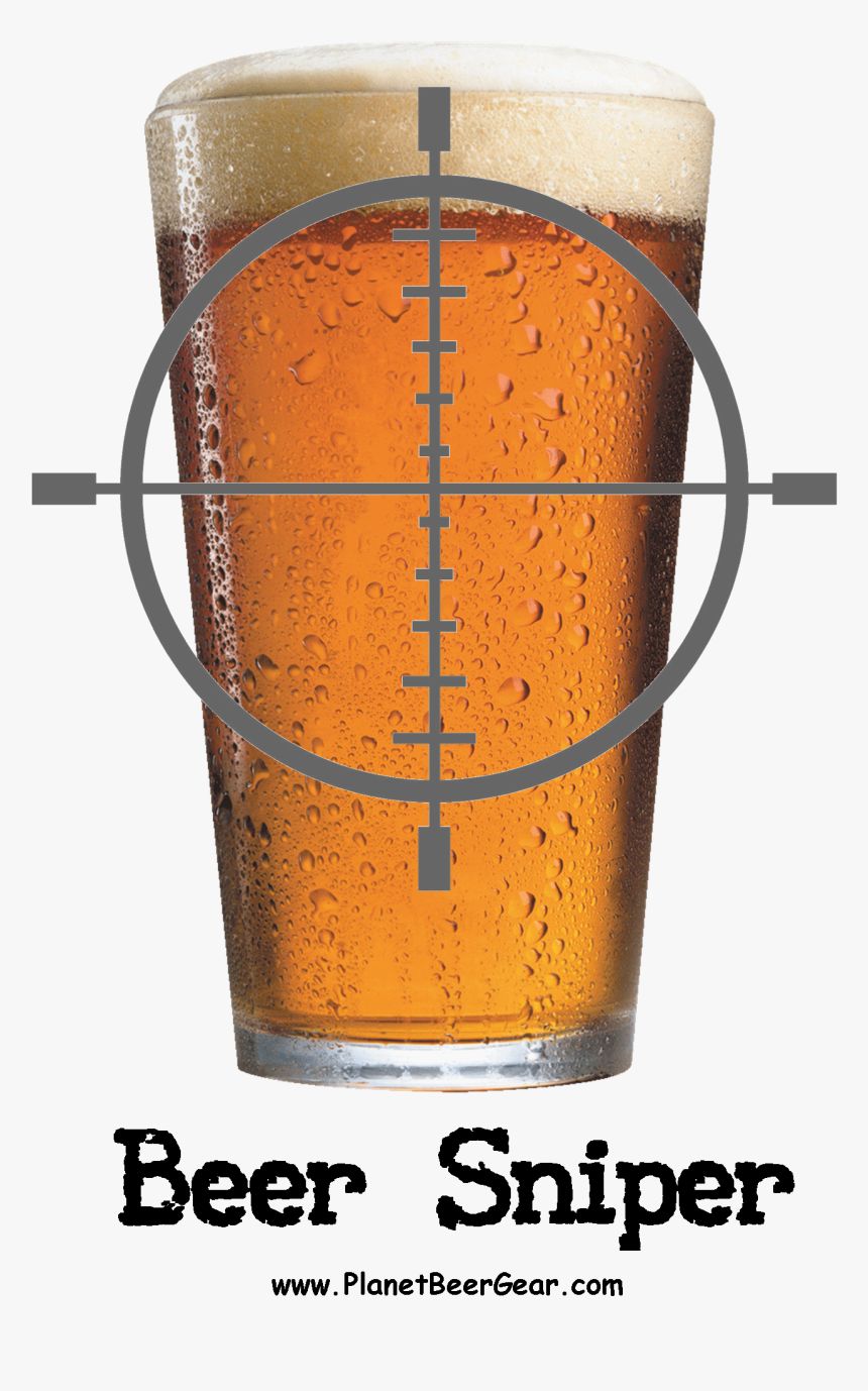 00 Target Acquired - Pint Glass Of Beer, HD Png Download, Free Download