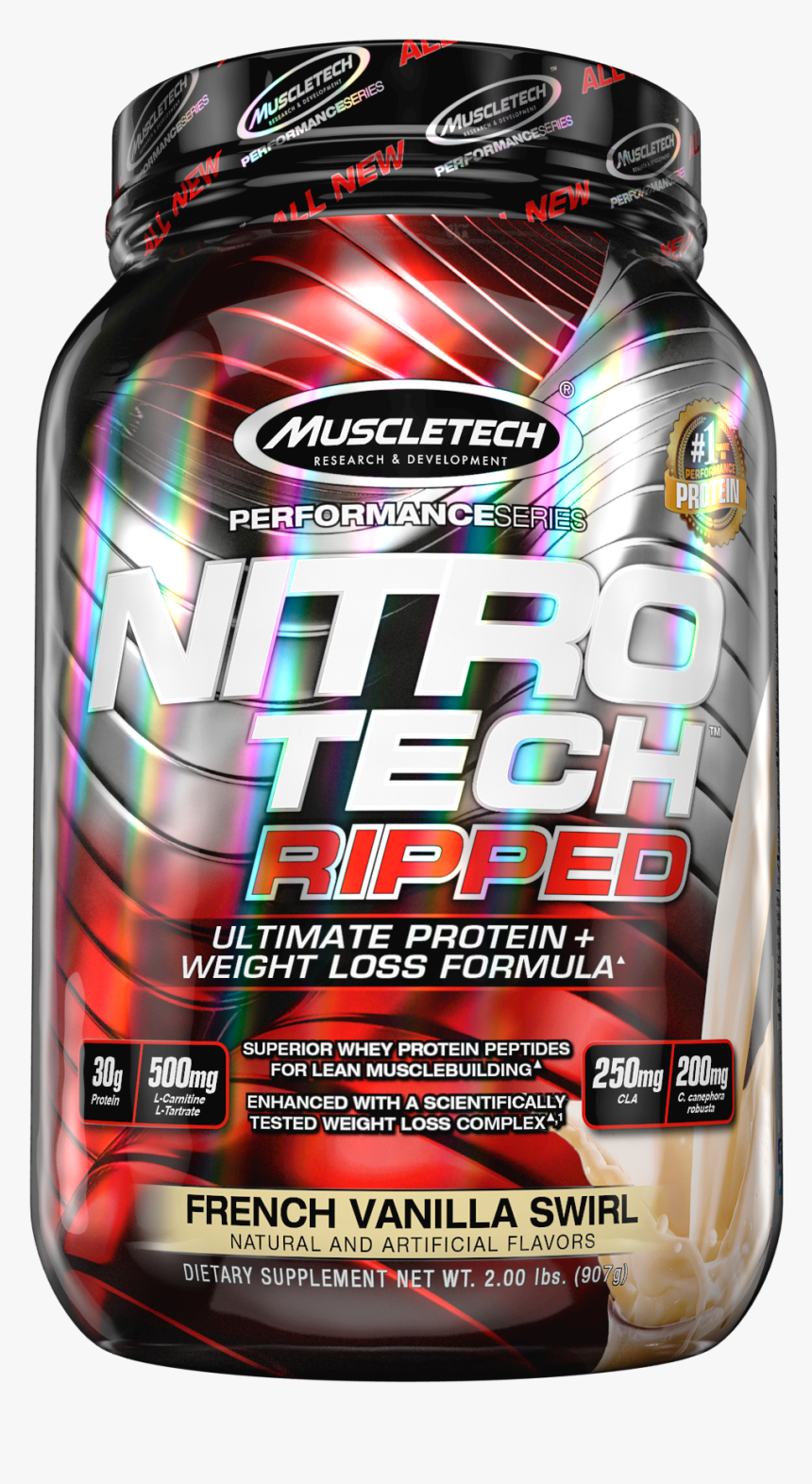 Nitro Tech Ripped 4lb, HD Png Download, Free Download