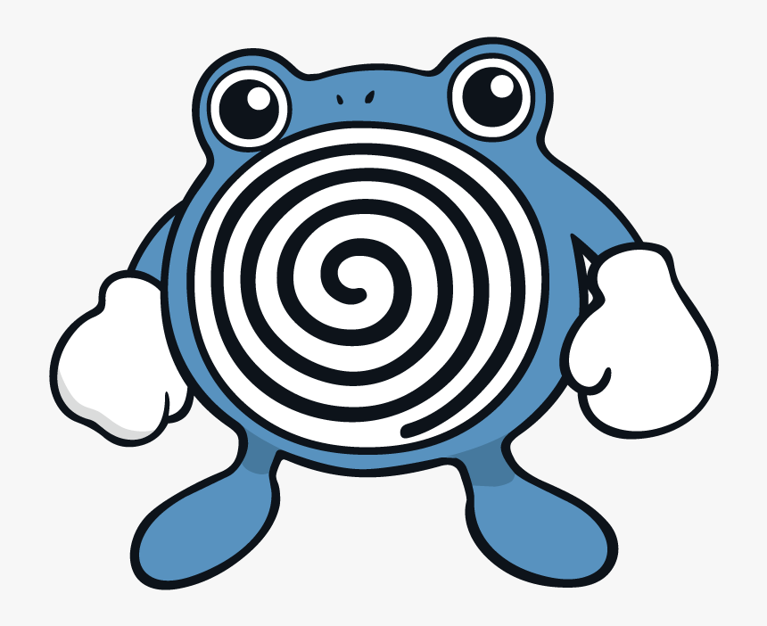 Poliwhirl Pokemon Character Vector Art - Poliwhirl Pokemon, HD Png Download, Free Download