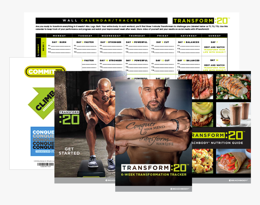 Transform 20 Nutrition Guide, HD Png Download, Free Download