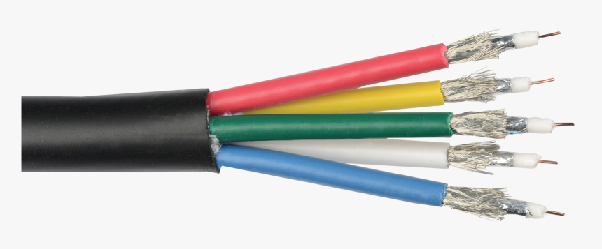 5 Core Coax Cable, HD Png Download, Free Download