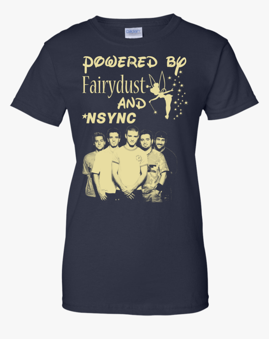 Nsync Unisex Shirt Powered By Fairydust And Nsync - Walt Disney, HD Png Download, Free Download