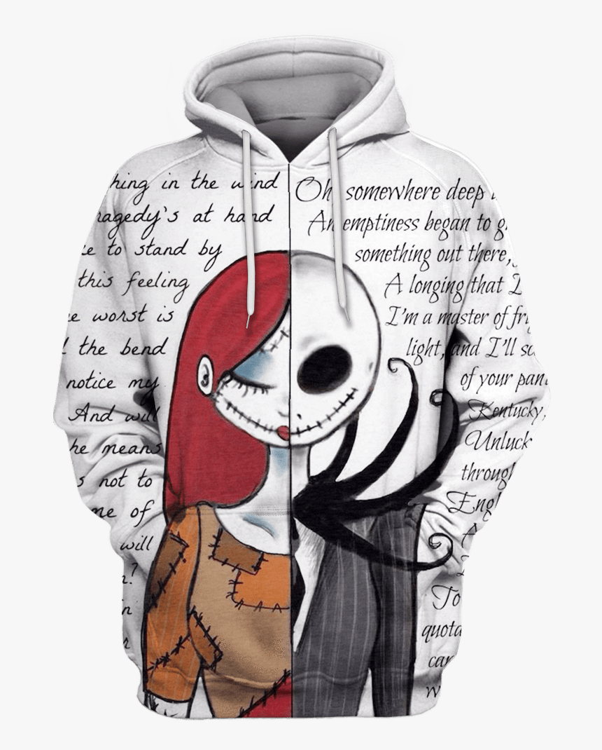 Gearhuman 3d Tim Burton Nightmare Before Christmas - Sally And Jack Nightmare Before Christmas, HD Png Download, Free Download