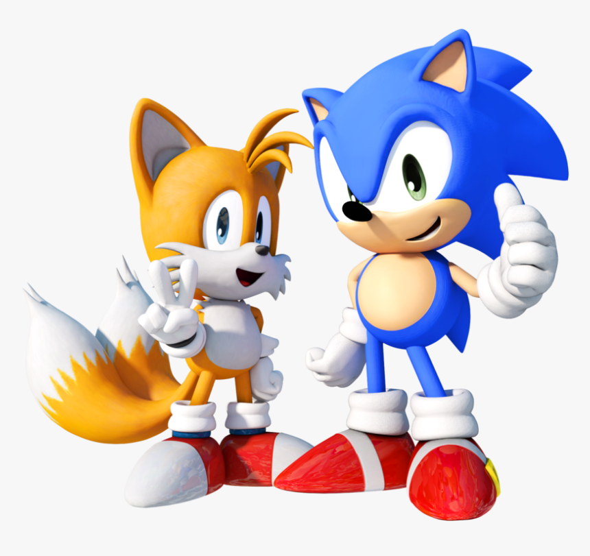 And Tails By - Sonic Tails, HD Png Download, Free Download