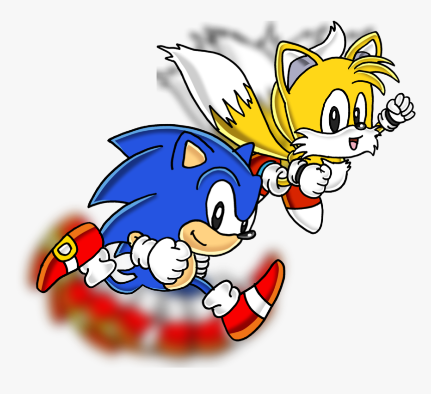 Classic Sonic Classic Tails, HD Png Download, Free Download