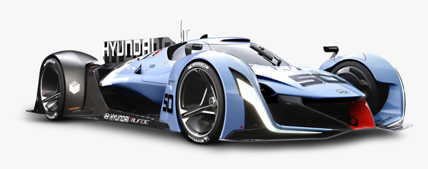 Hyundai N 2025 Vision Gran Turismo Blue Car Png Image - Hyundai 2025 Vision Gt, Transparent Png, Free Download