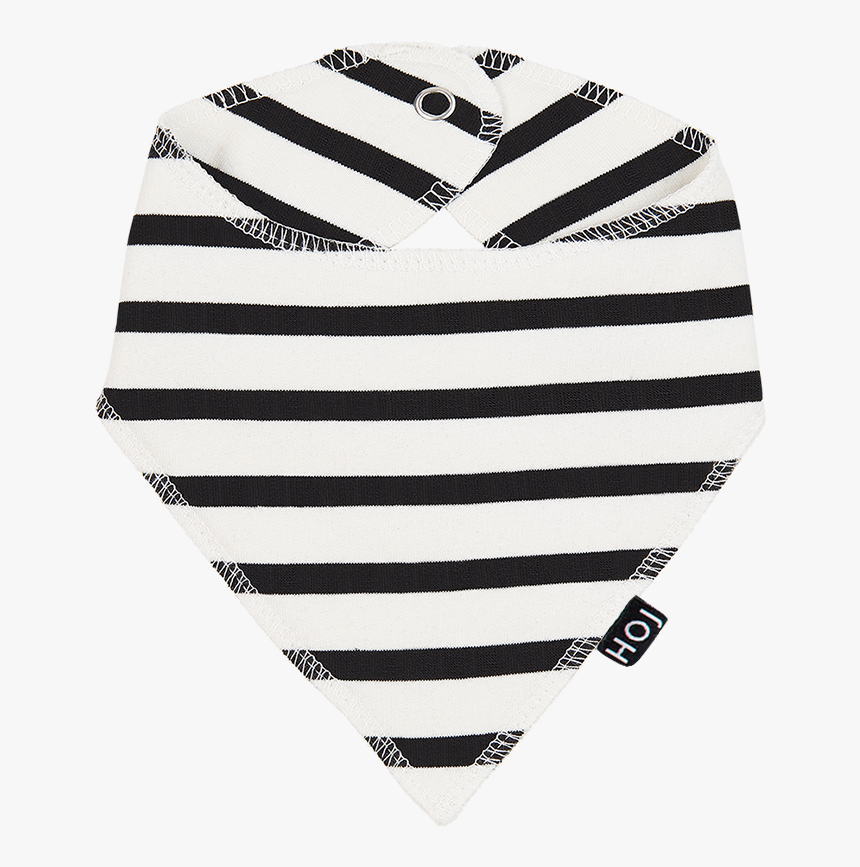 Burp Bib - Monochrome, HD Png Download - kindpng