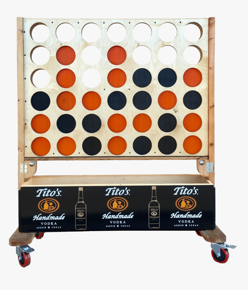 Giant Connect - Giant Connect Four Tito's, HD Png Download, Free Download