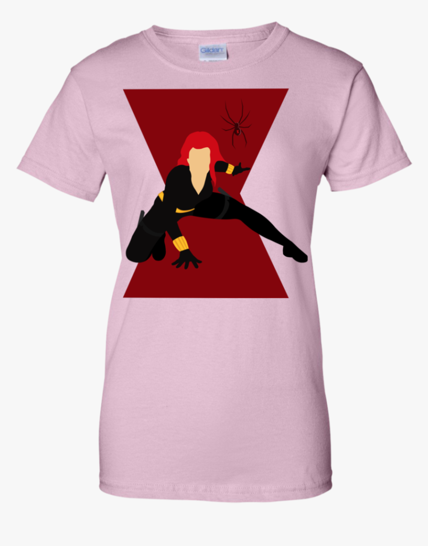 Black Widow Natasha Romanoff Avengers Assemble T Shirt - T-shirt, HD Png Download, Free Download