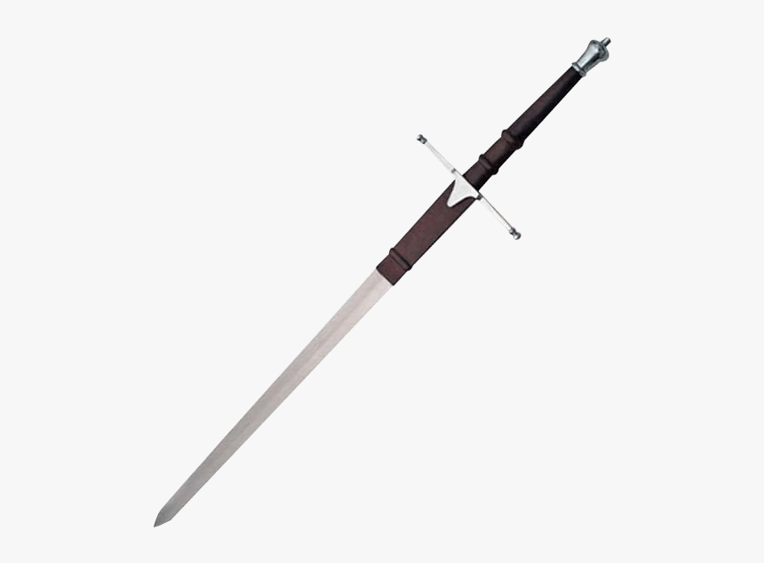 Short Silver Wallace Sword - Long Sword, HD Png Download, Free Download