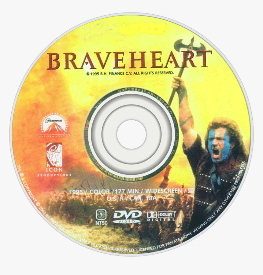 Braveheart 1995 2 Disc, HD Png Download, Free Download