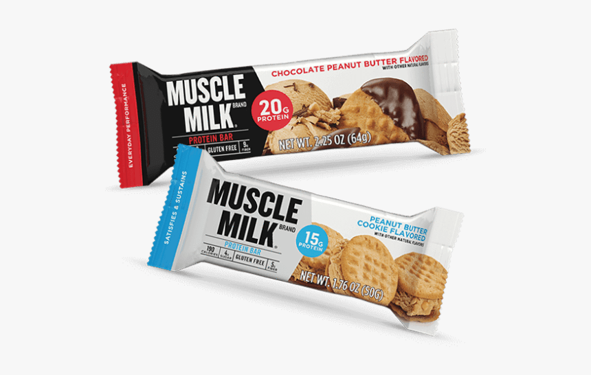 Cytosport Muscle Milk Protein Bars - Muscle Milk Chocolate Peanut Butter Bar, HD Png Download, Free Download