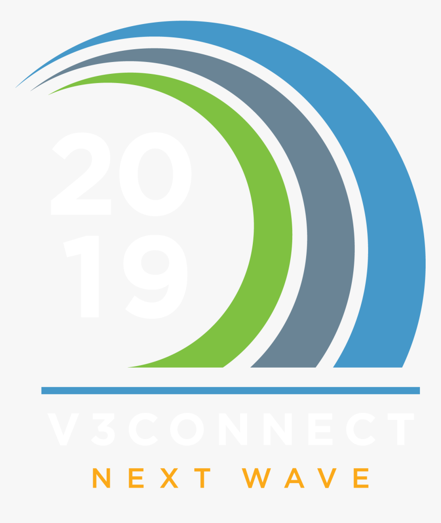 V3connect Next Wave - Graphic Design, HD Png Download, Free Download