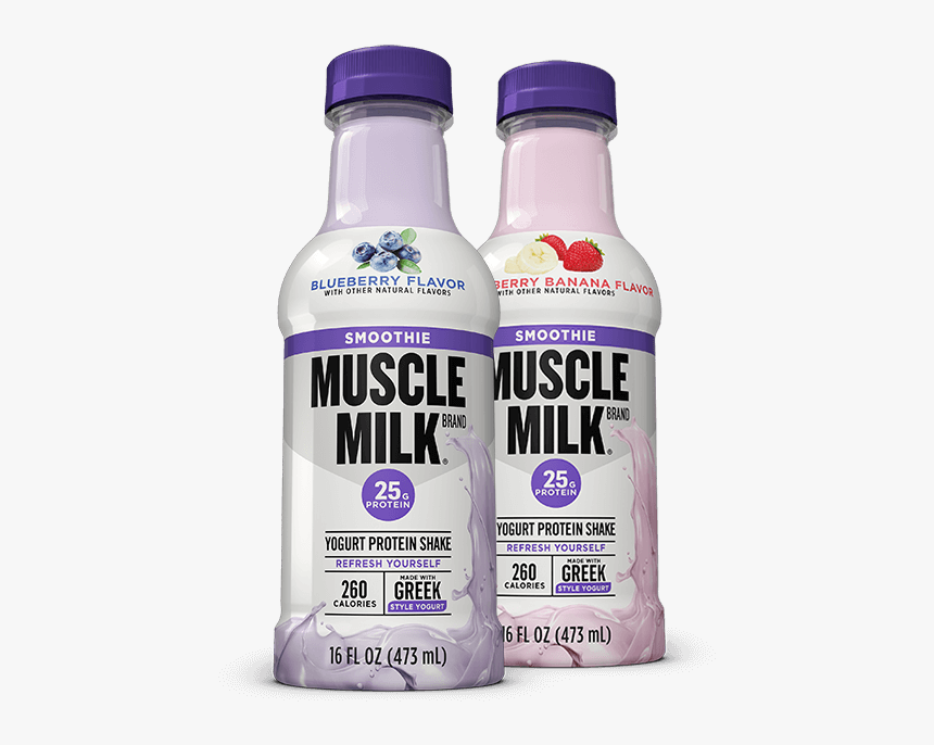 Muscle Milk Strawberry Banana Smoothie, HD Png Download, Free Download