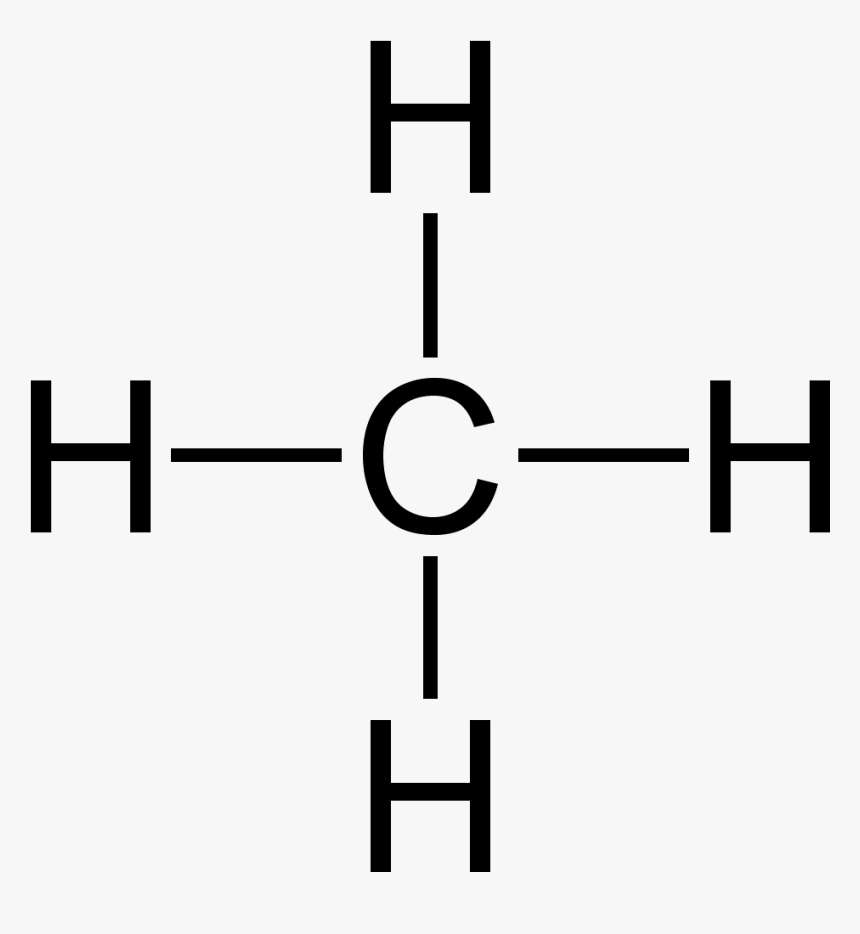Structure Methane, HD Png Download, Free Download