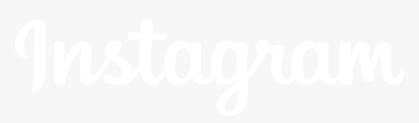 Instagram Text Logo White, HD Png Download, Free Download