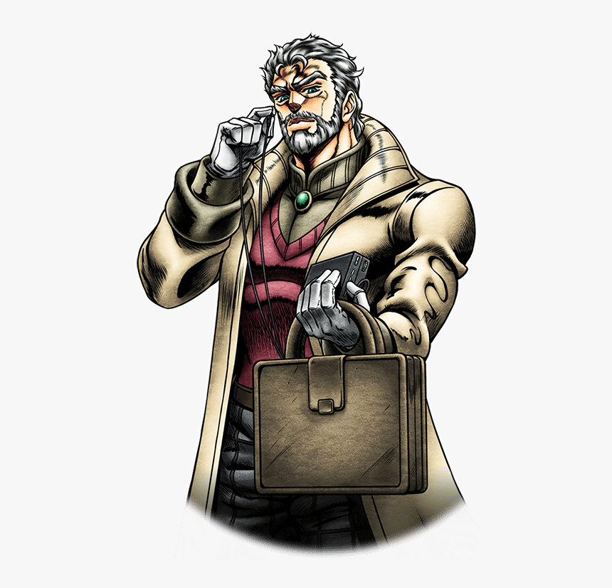 Unit Joseph Joestar - Jojo's Bizarre Adventure Tranparent, HD Png Download, Free Download