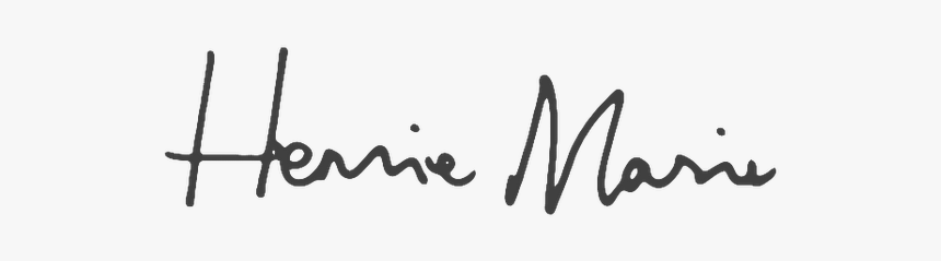 Henrie Marie - Calligraphy, HD Png Download, Free Download