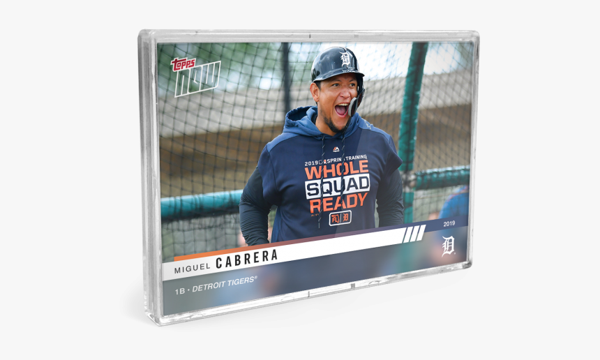 2019 Detroit Tigers Topps Now® Road To Opening Day - Player, HD Png Download, Free Download