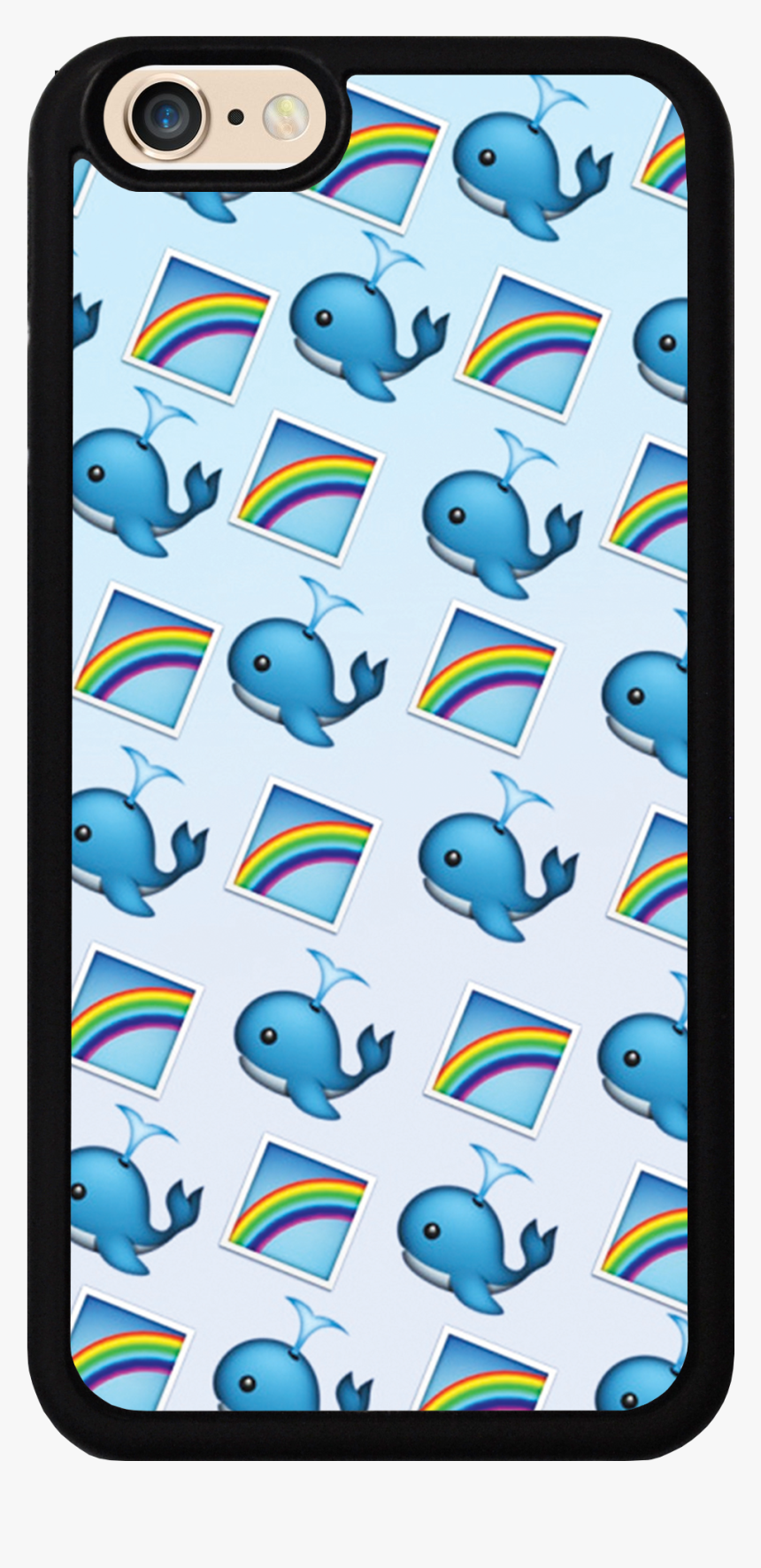 Emoji Whale Case - Fish Emoji, HD Png Download, Free Download