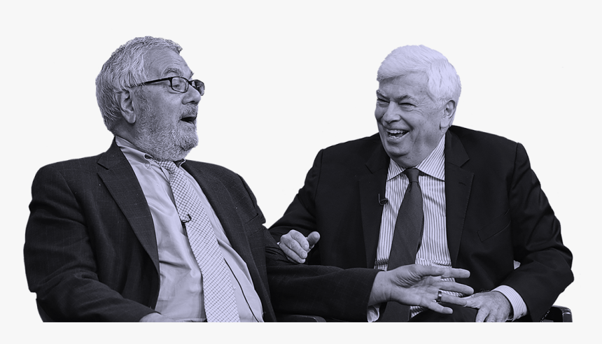 Dodd And Frank In A Joint Interview With David Brancaccio - Senior Citizen, HD Png Download, Free Download