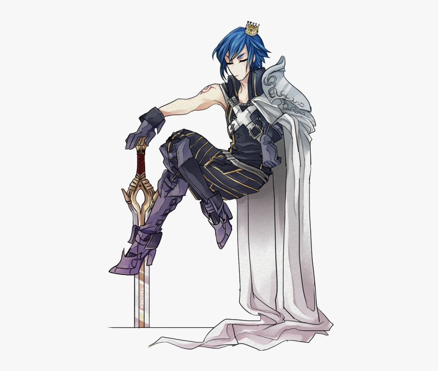 Transparent Finished Fe13 Chrom King Of Trash - Chrom Fire Emblem Lissa, HD Png Download, Free Download