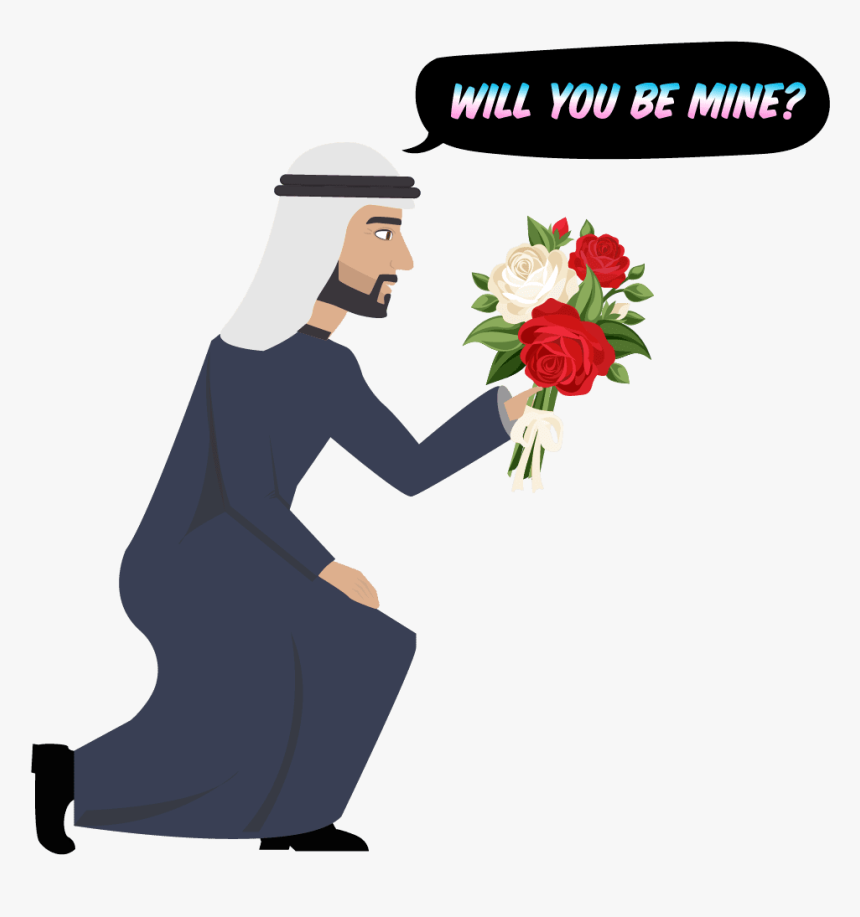Arab And Khaleeji Emojis Arrive In Middle East - Emoji Arab Gif, HD Png Download, Free Download