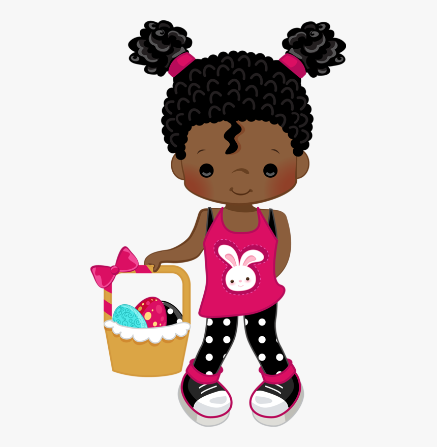 Egg Hunt Png Clip - Boneca Preta Desenho Png, Transparent Png, Free Download