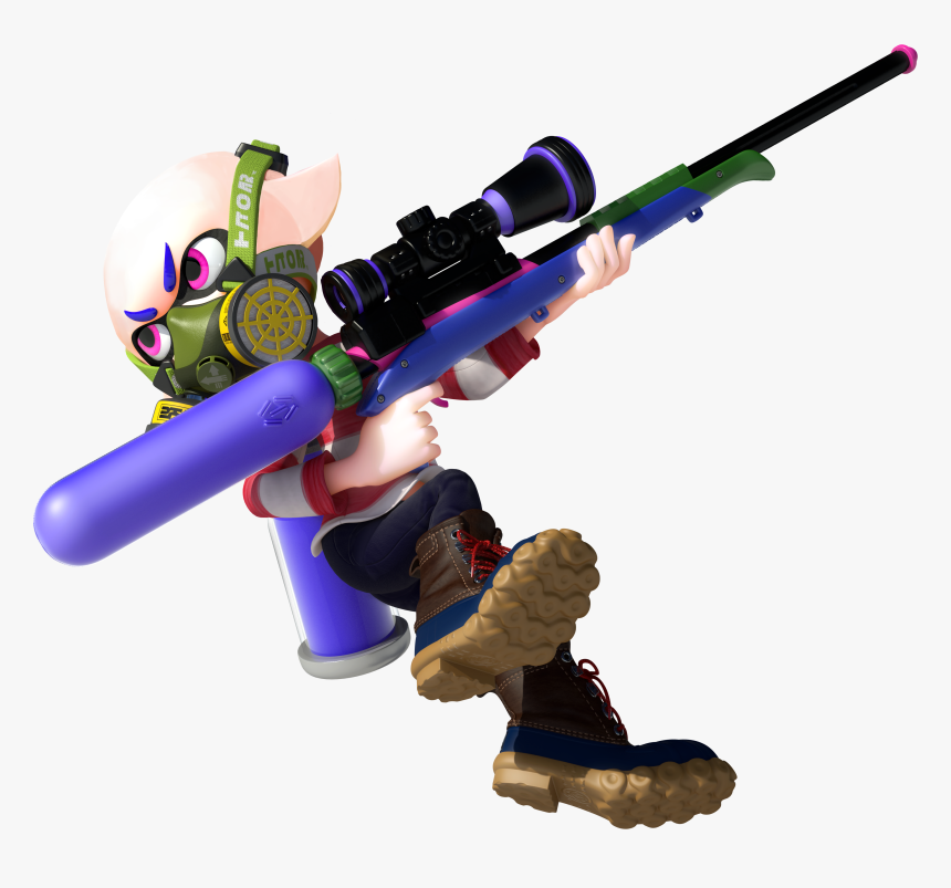 Splatoon 2 Inkling Sniper, HD Png Download, Free Download