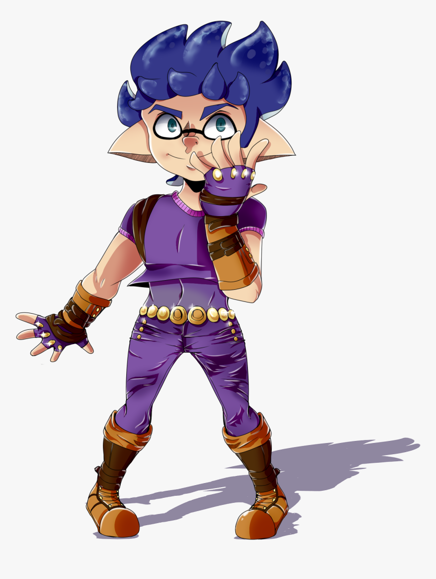 Purple Cartoon Fictional Character - Jojo Jonathan Joestar, HD Png Download, Free Download