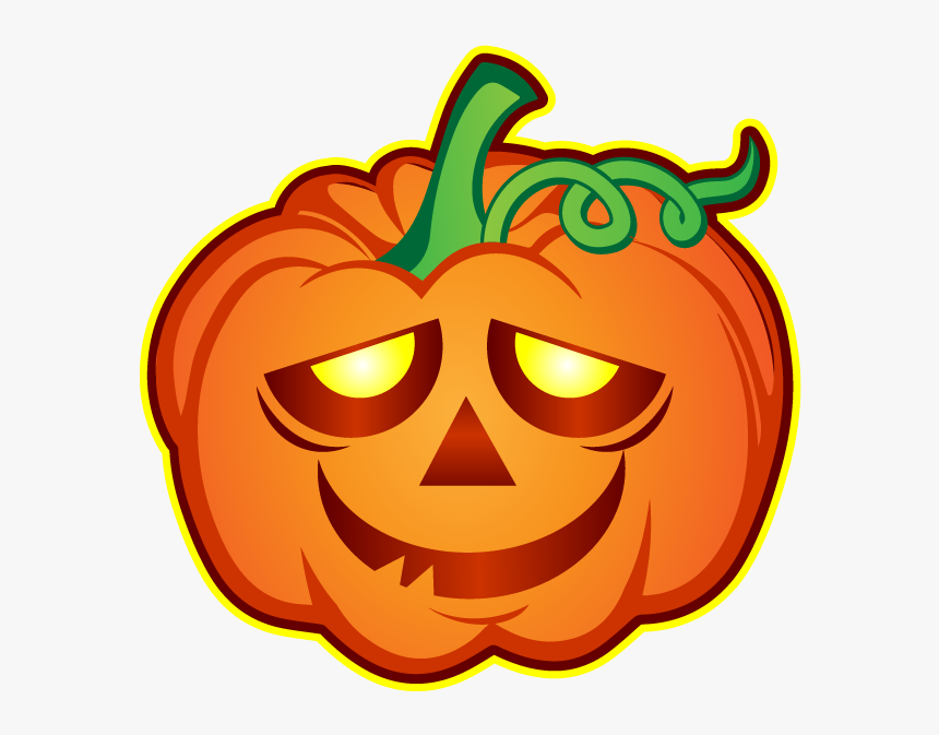 Halloween Hipster Stickers Messages Sticker-6 - Jack-o'-lantern, HD Png Download, Free Download
