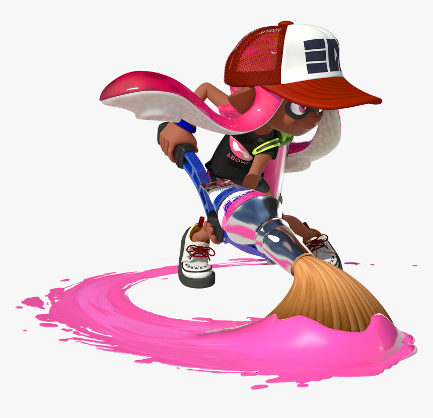 The Death Battle Fanon Wiki - Splatoon Pink Inkling Girl, HD Png Download, Free Download