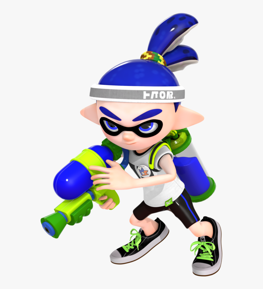 Inkling Boy Png - Boy Inkling Splatoon Two, Transparent Png, Free Download