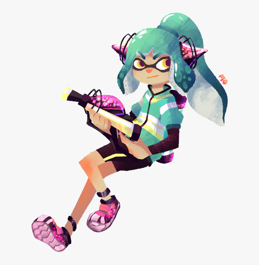 Splatoon Agent 5 And 6, HD Png Download - kindpng.