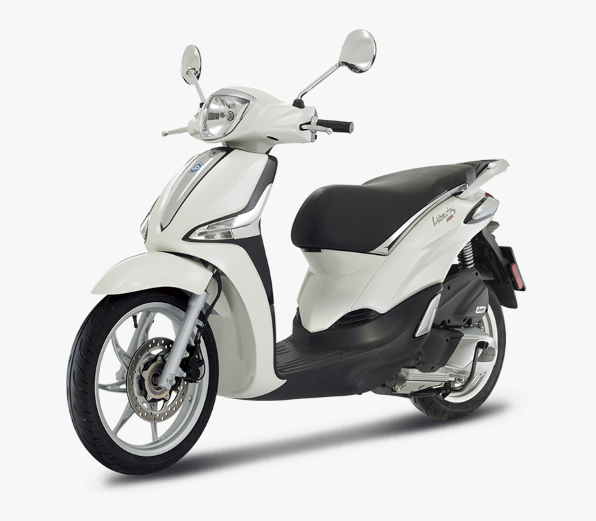 Liberty150 3-4sx Biancoperla - Scooter Liberty 150, HD Png Download, Free Download